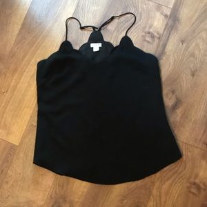 J Crew Scallop Hem Cami